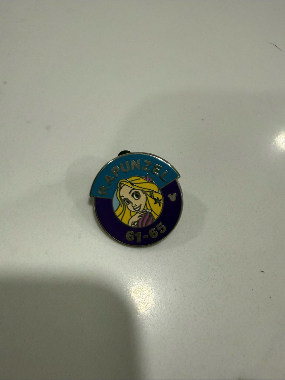 Disney Rapunzel Enamel Pin - Purple, Teal & Yellow